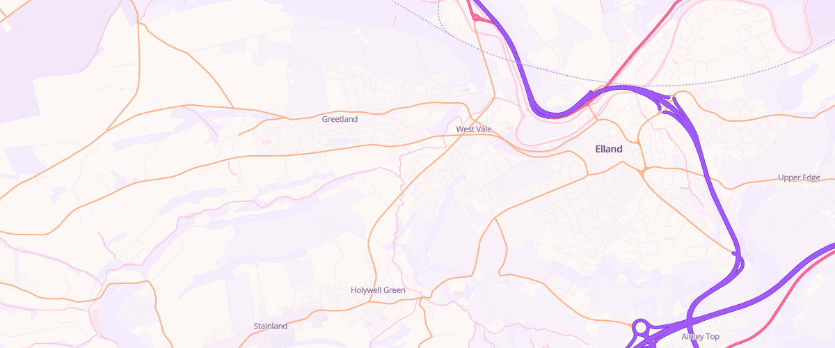 Map showing the location of Westvale