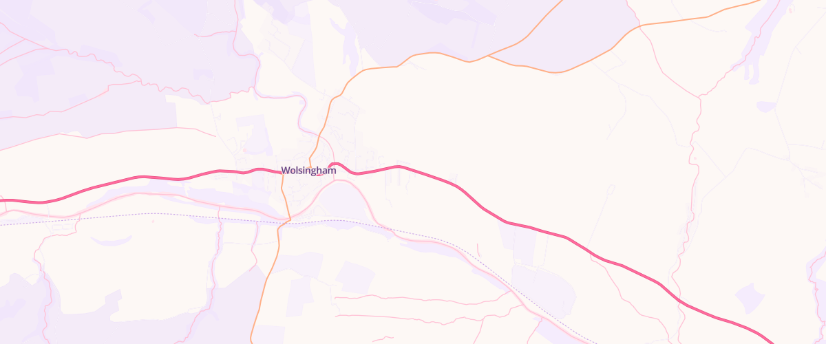 Map showing the location of Gem Wolsingham