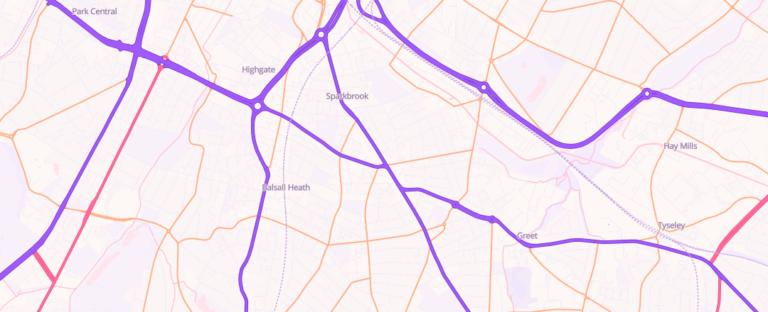 Map showing Rapyal Auto Services, Birmingham