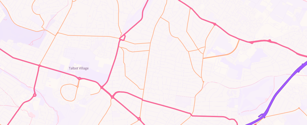 Map showing Forge Winton, Bournemouth