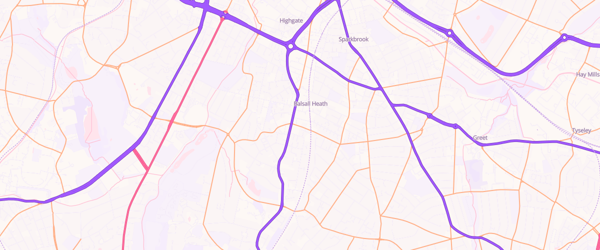 Map showing the location of Sussex Service Station