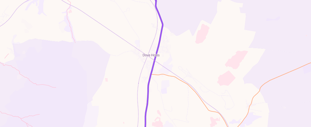 Map showing Stella Motors High Peak Limited, High Peak