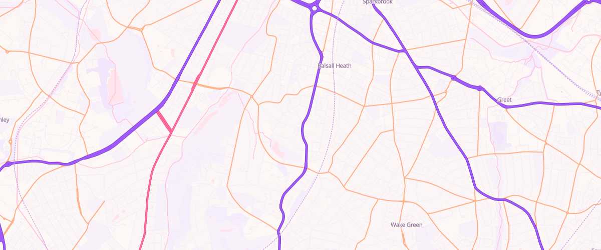 Map showing the location of Rontec Moseley