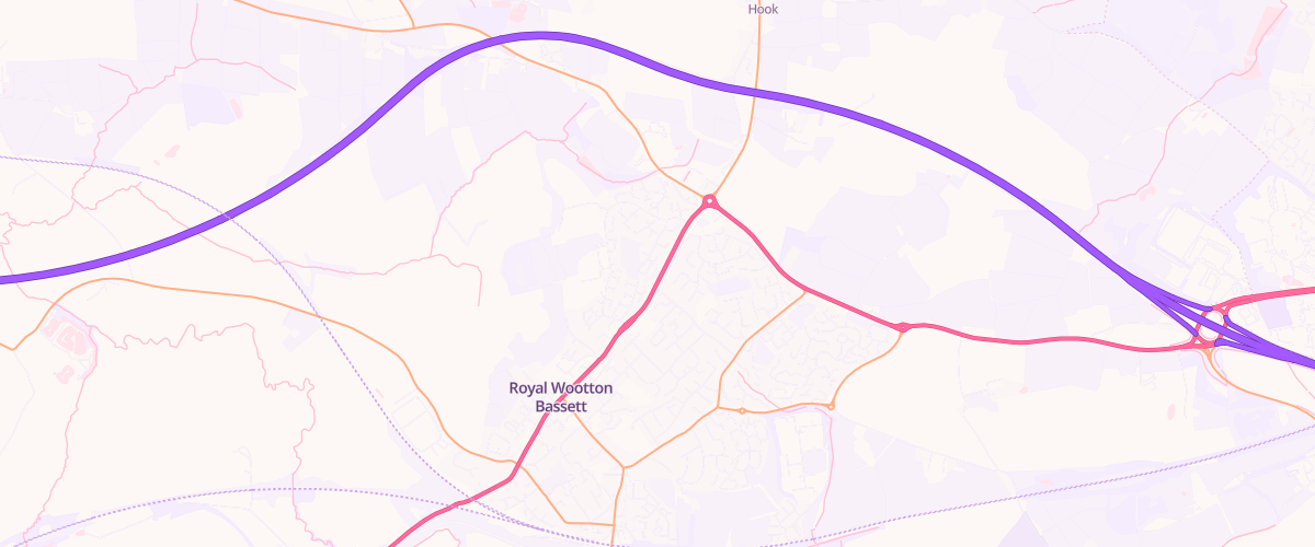 Map showing the location of Show Meadow Sf Connect