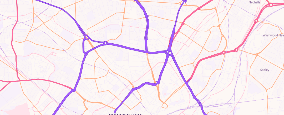 Map showing D T Auto Engineering, Birmingham