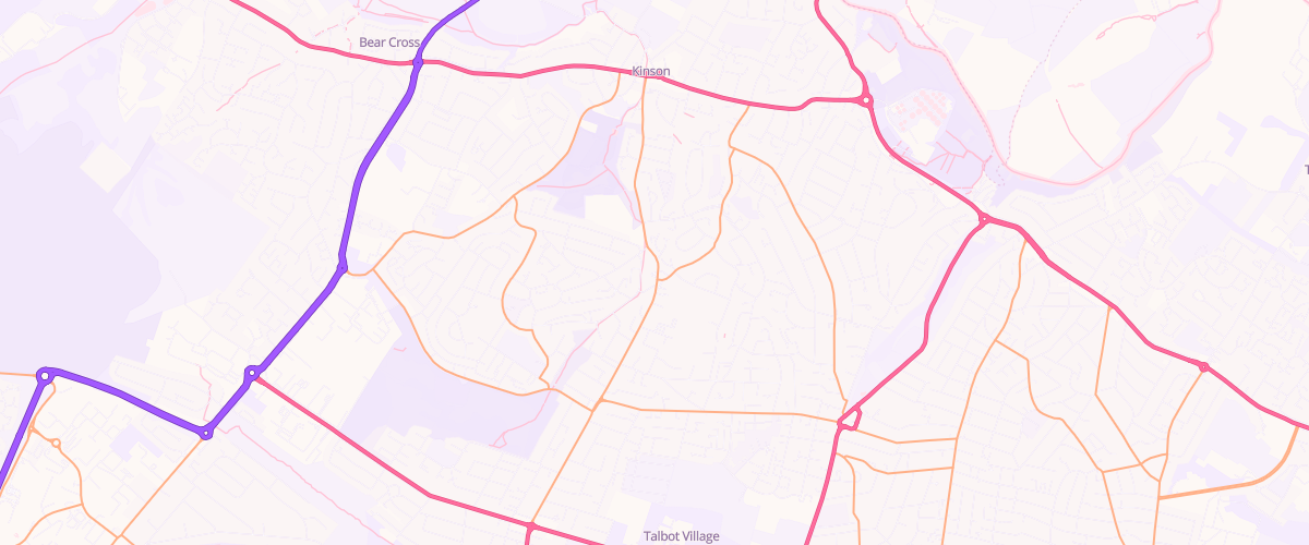 Map showing the location of Mfg East Howe