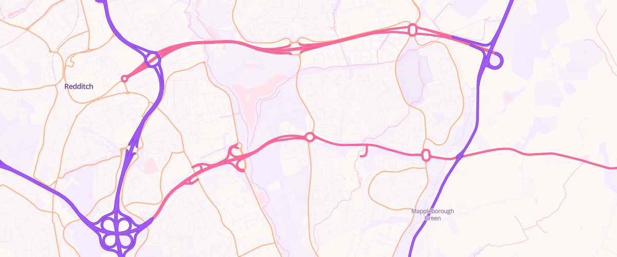 Map showing the location of Gulf Service Station Battens