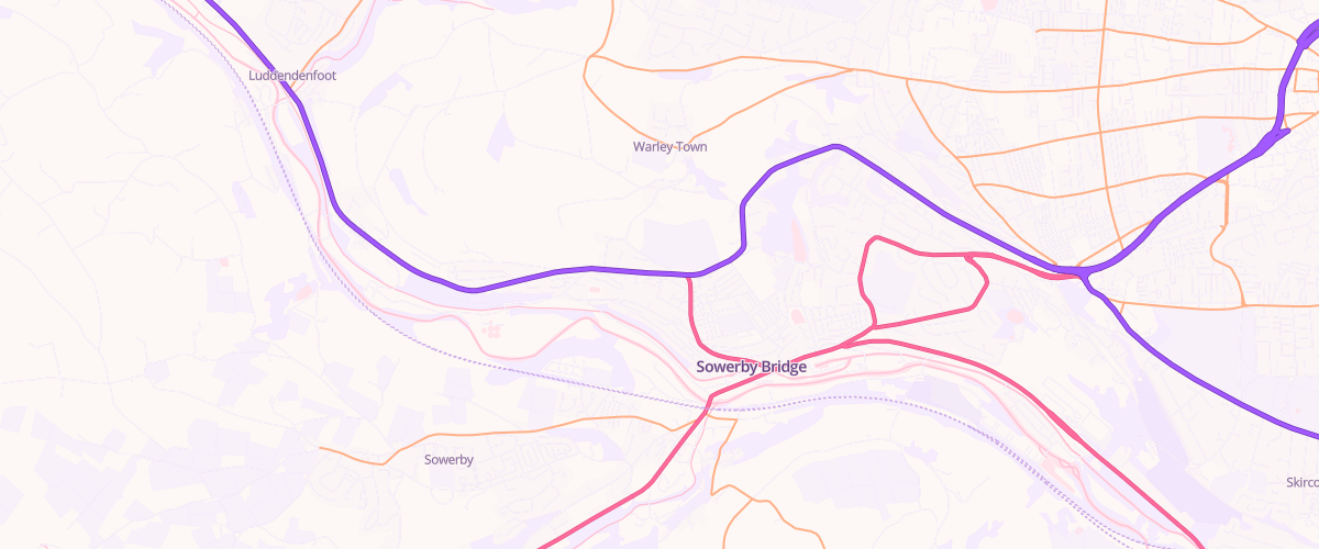 Map showing the location of Asda Hillcrest Express Petrol