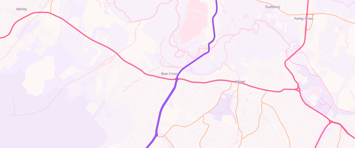 Map showing the location of Tgc Bear Cross
