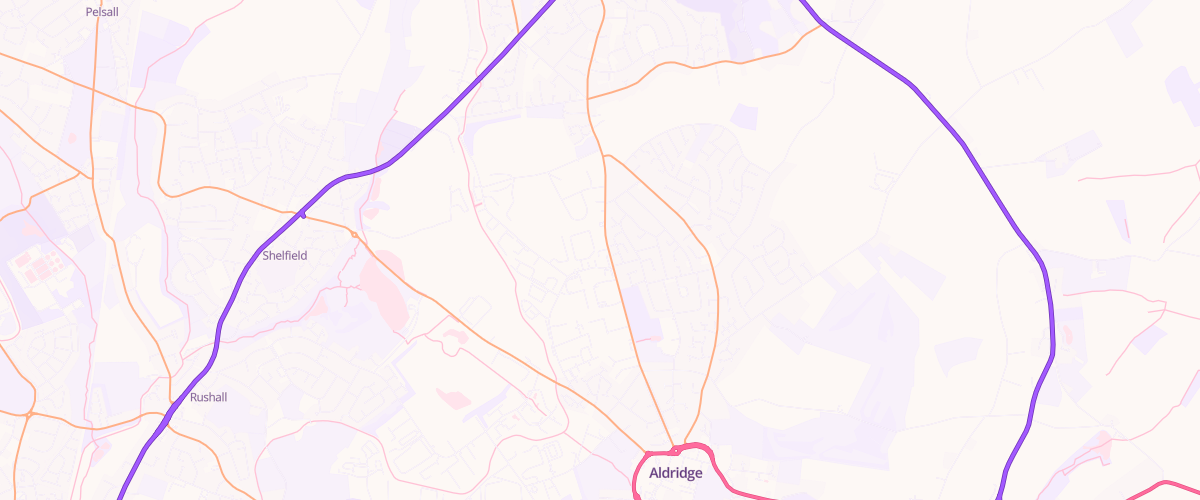 Map showing the location of Asda Northgate Express Petrol