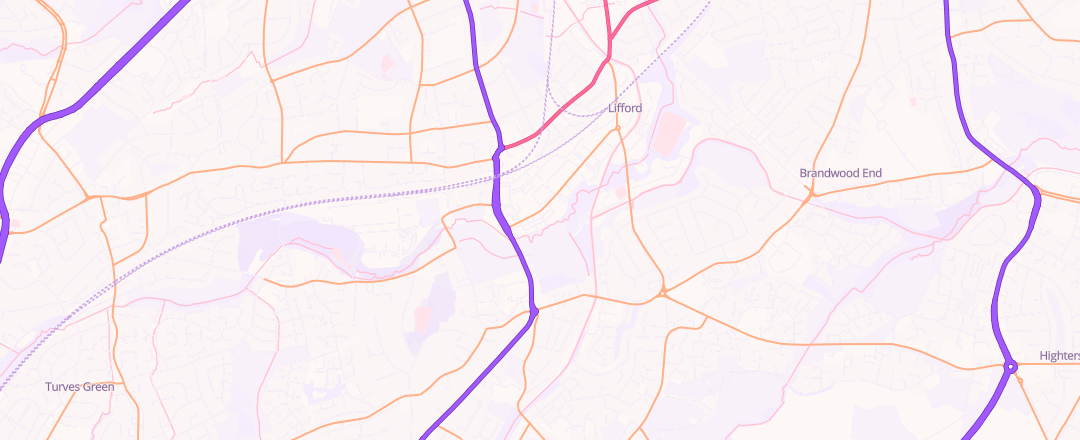 Map showing Dtb Motor Services Ltd, Birmingham