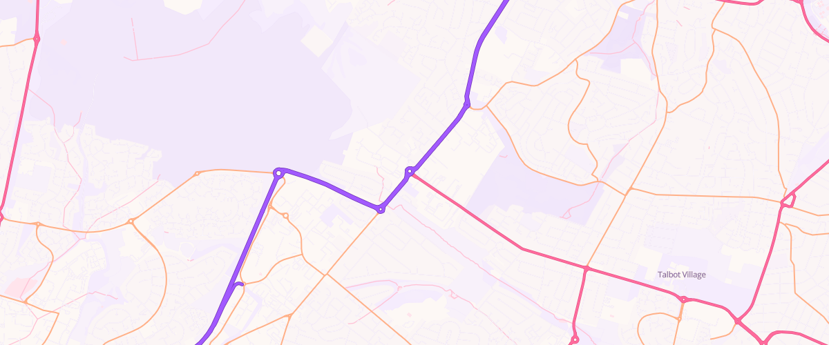 Map showing the location of Mfg Wallisdown