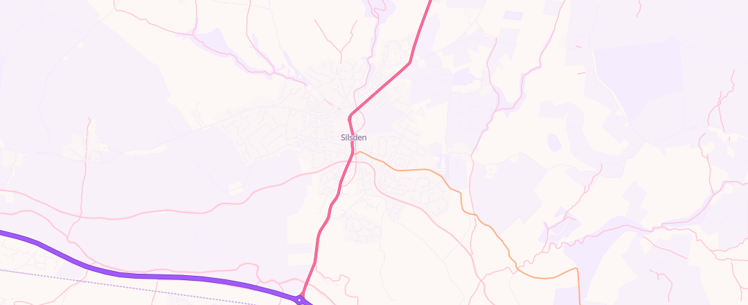 Map showing Ralph Kidney Testing Ltd, Keighley