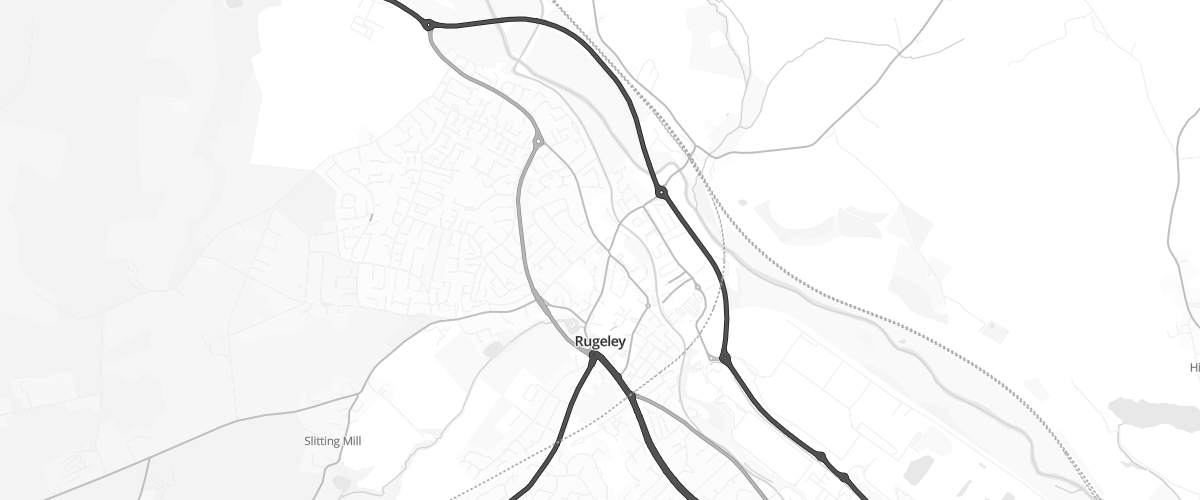 Map showing the location of Epinal Way Service Station