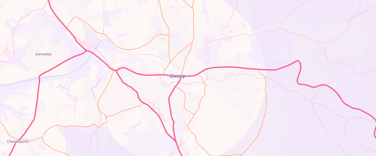 Map showing the location of Asda Townhouse Express Petrol