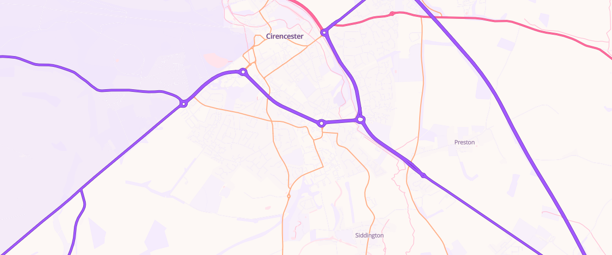 Map showing the location of Mfg New Quarry