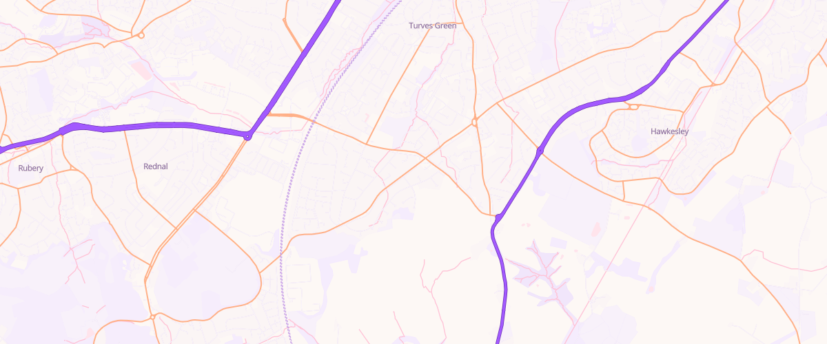 Map showing the location of Rontec Longbridge