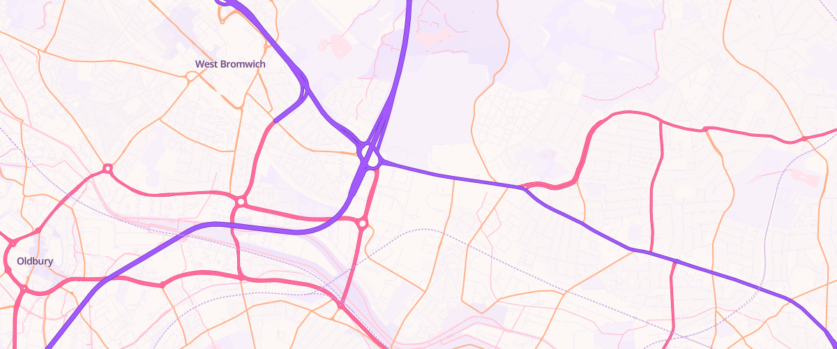 Map showing the location of Hawthornes Service Station