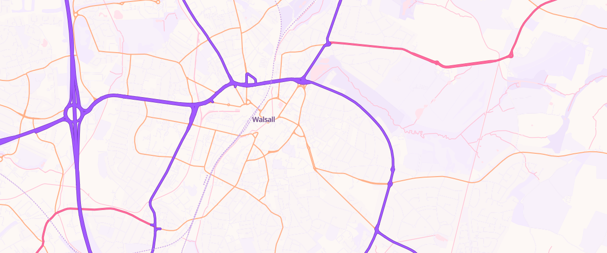 Map showing the location of Ablewell Service Station