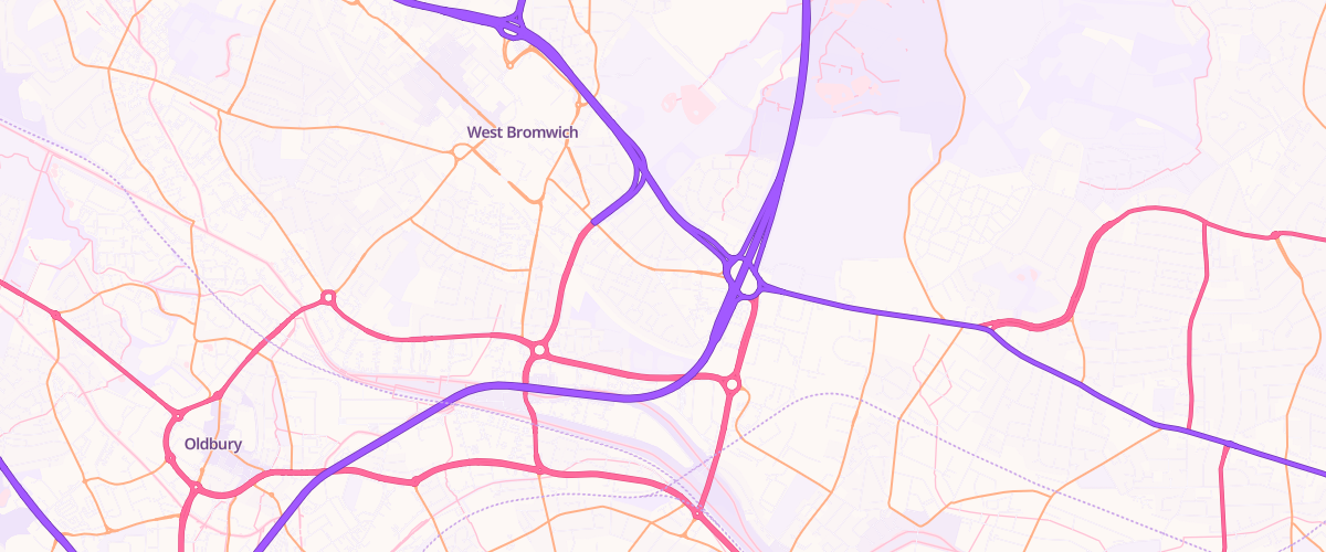 Map showing the location of Mibsons Service Station