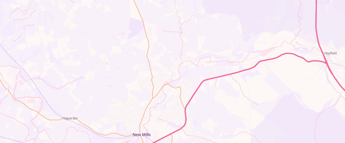 Map showing the location of Bate Mill Garage