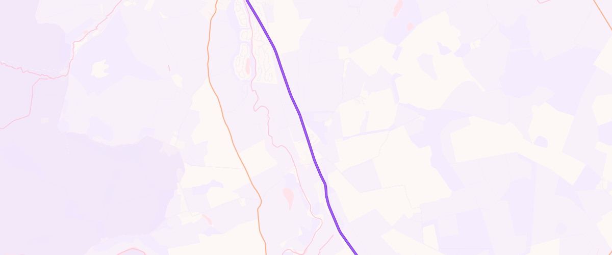Map showing the location of Haugh Head Garage