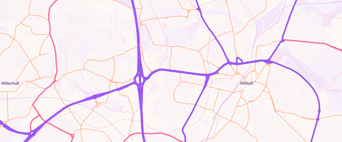 Map showing the location of Asda Primley Express Petrol