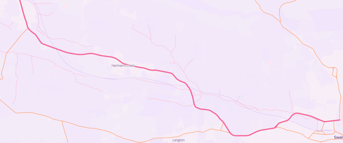 Map showing the location of St Michaels Garage Ltd