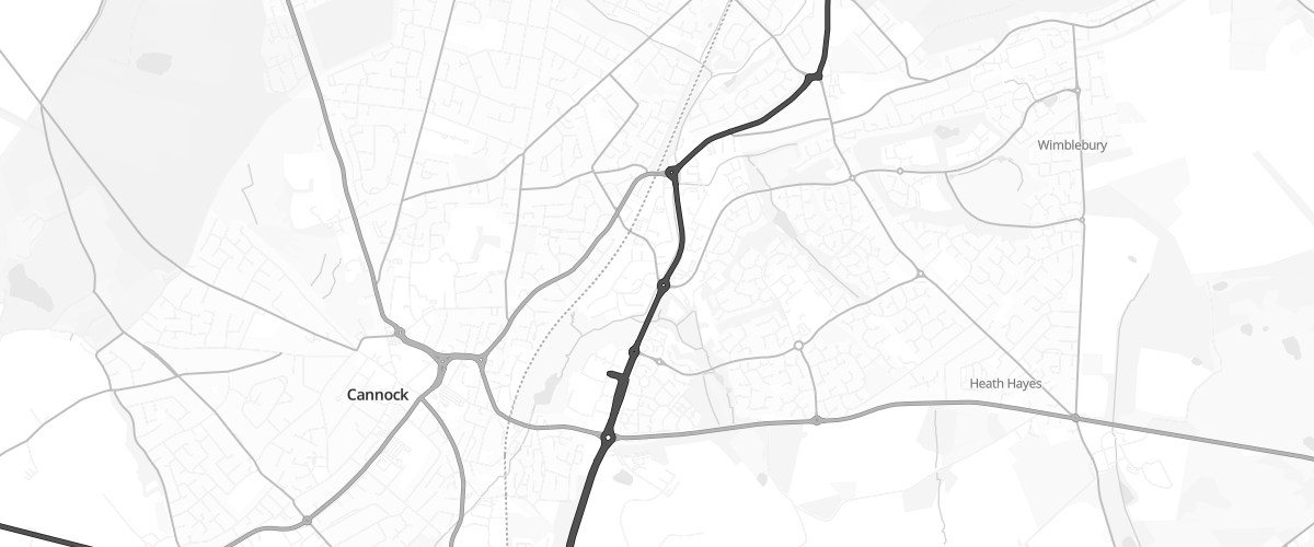 Map showing the location of Orbital Service Station