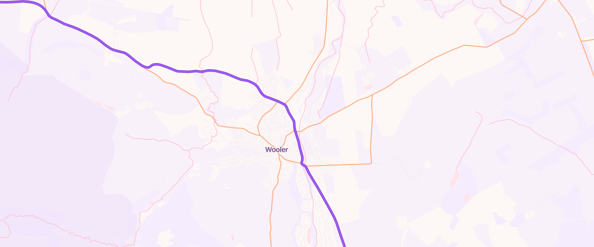 Map showing the location of Glendale Garage