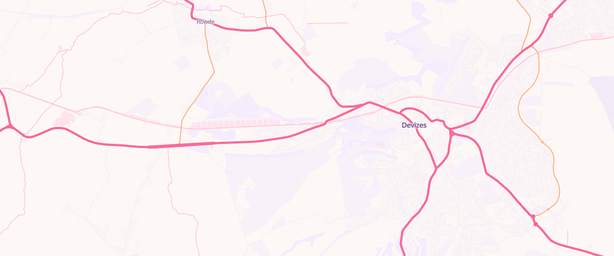 Map showing the location of Currys Motors Devizes Ltd
