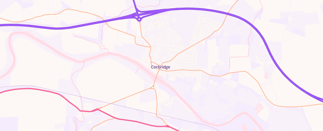 Map showing Gb Motor Engineers, Corbridge