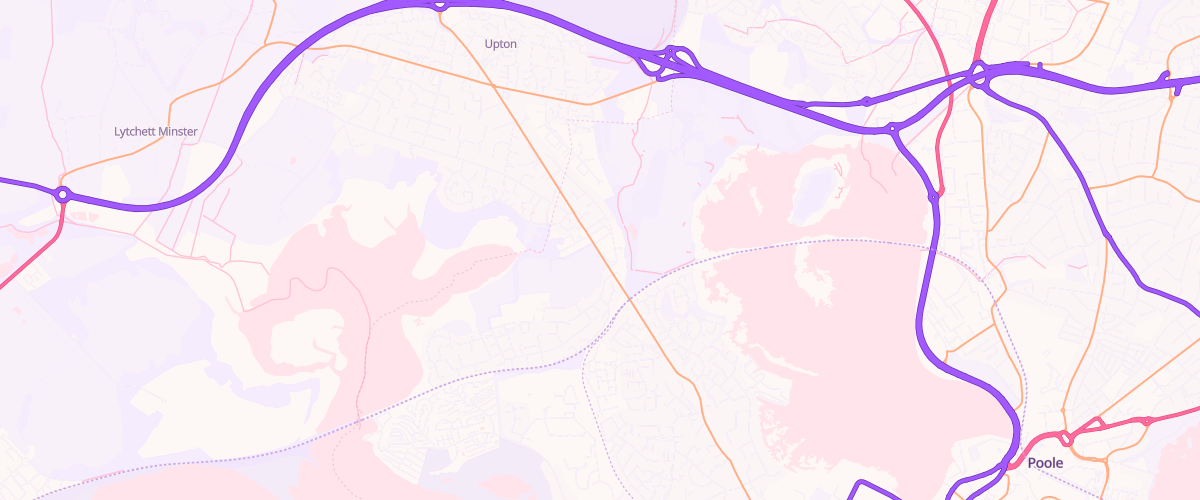 Map showing the location of Mfg Hamworthy