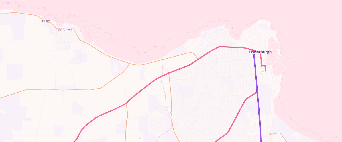 Map showing the location of Ascona Watermill Service Station