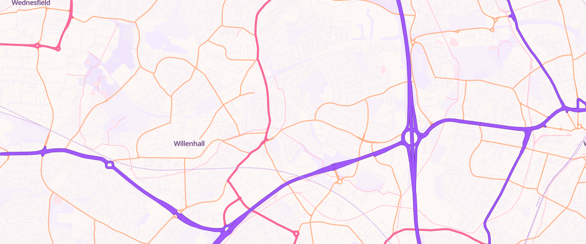 Map showing the location of Br Bentley