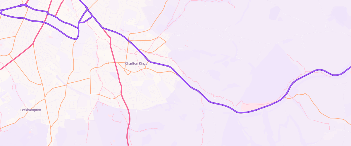 Map showing the location of East End Services