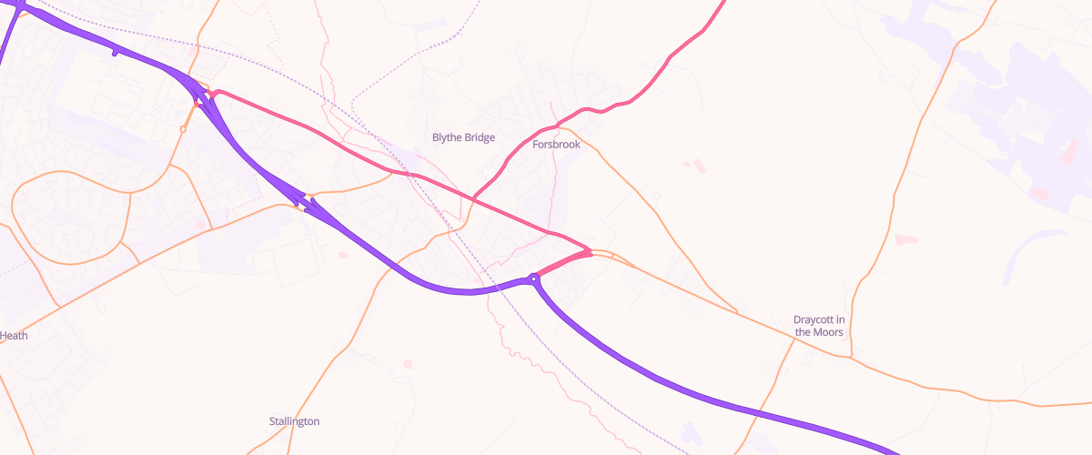 Map showing the location of John Rice Motors Ltd