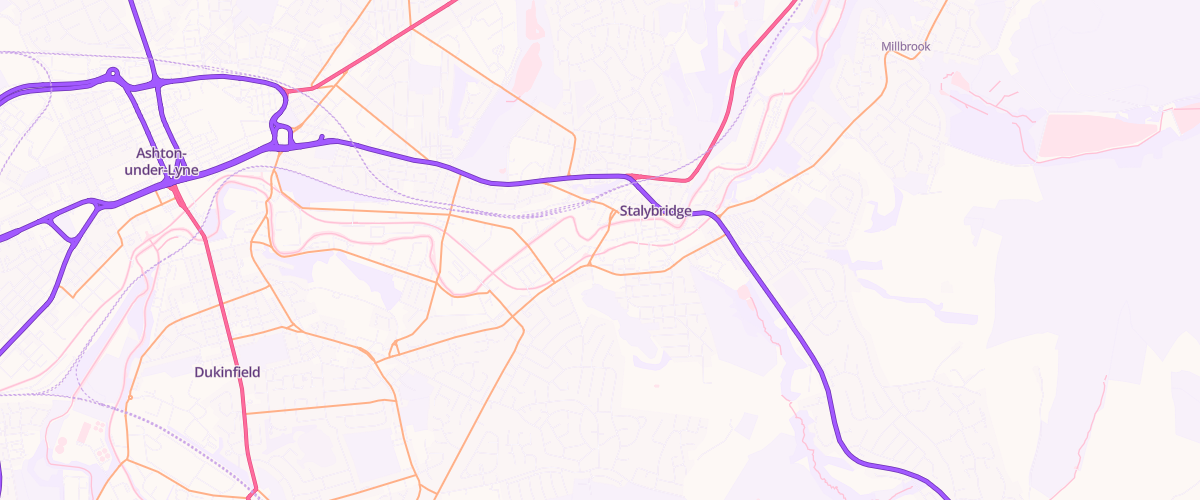 Map showing the location of Caroline Service Station