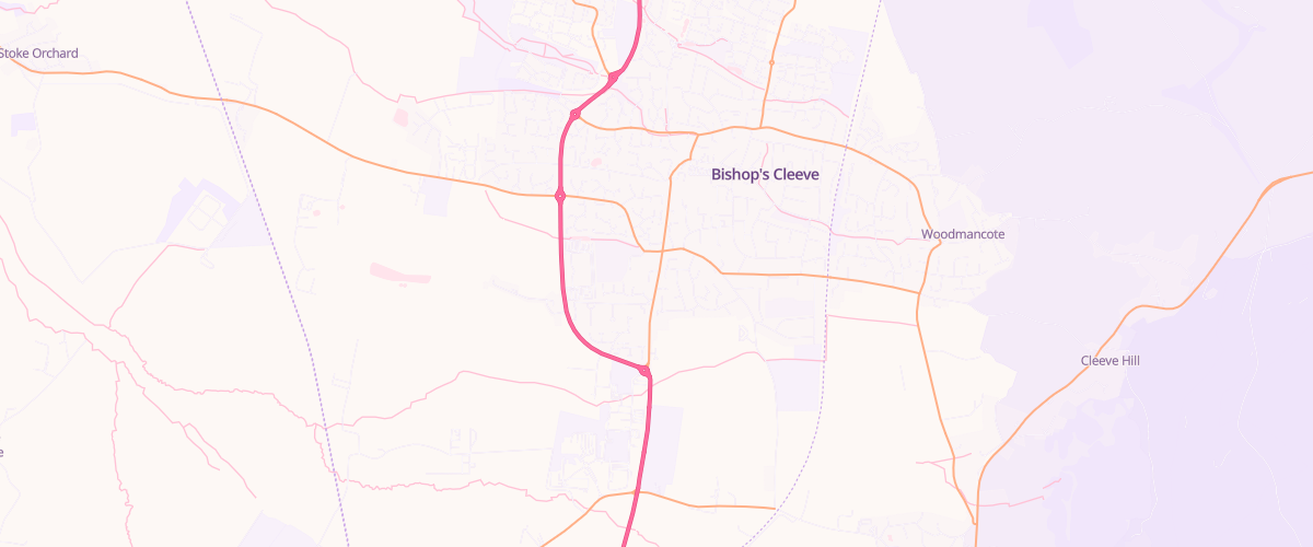 Map showing the location of Asda Kingswood Express Petrol