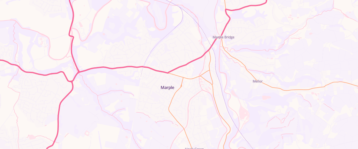 Map showing the location of G R Yeates Limited