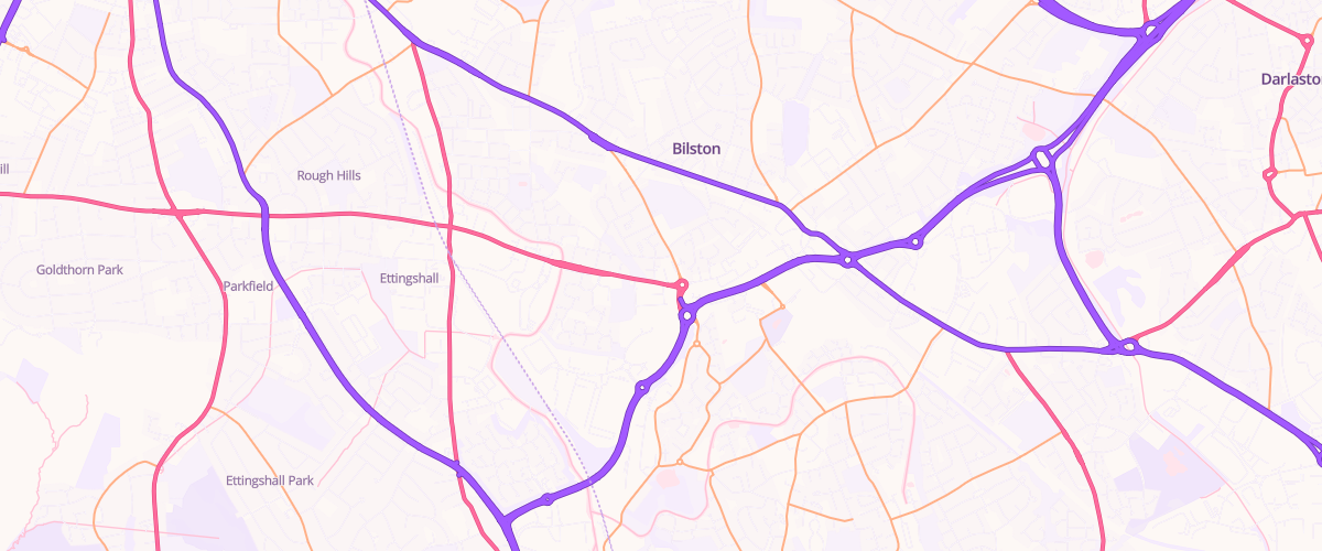 Map showing the location of Asda Millfields Express Petrol