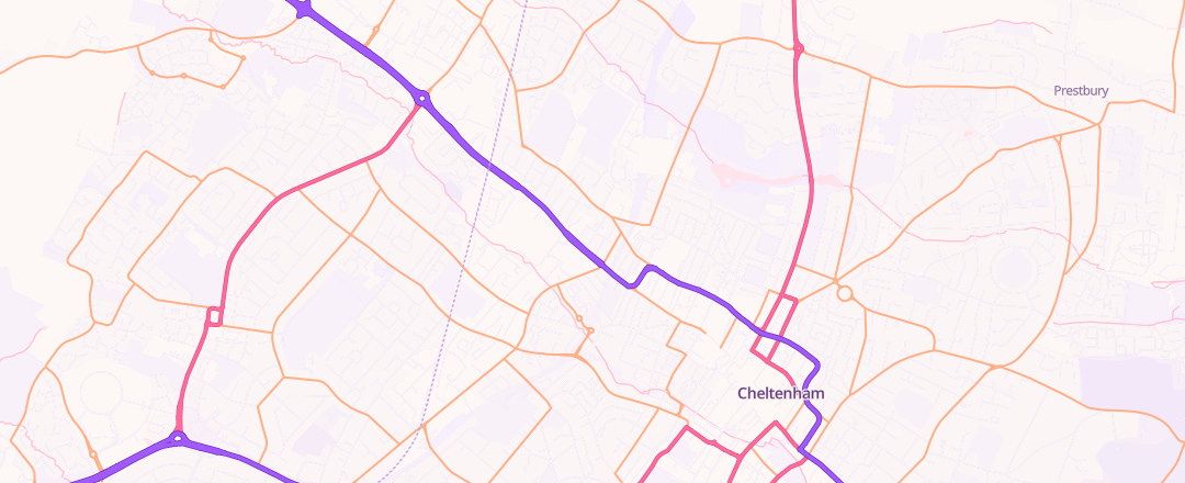 Map showing Hsc Auto Centre Cheltenham Limited, Cheltenham