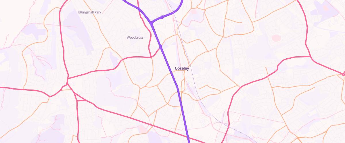 Map showing the location of Bp Harvest Energy Roseville