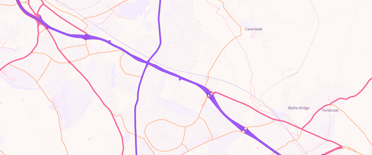 Map showing the location of Mfg Meir