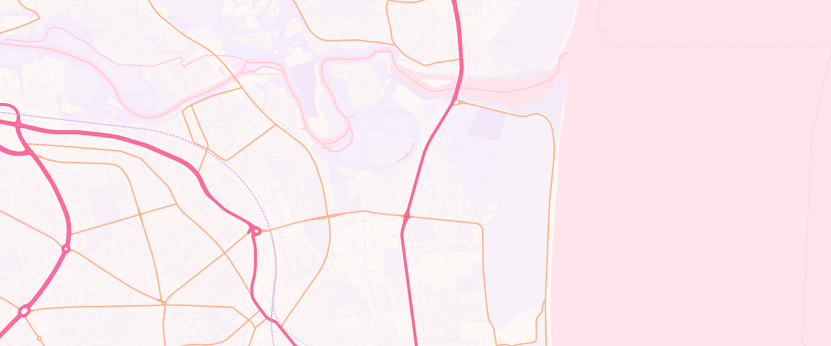 Map showing the location of Mfg King Street