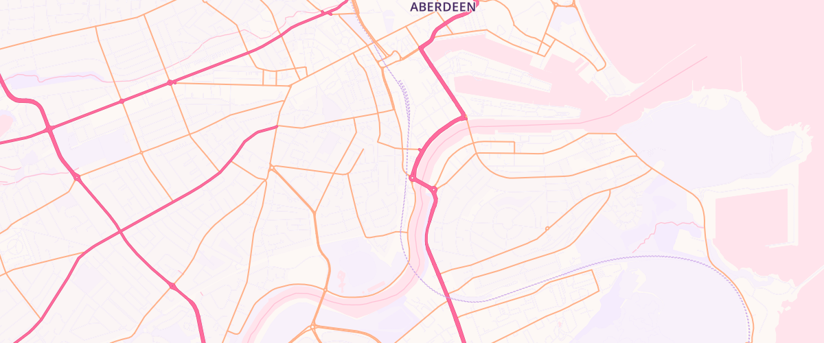 Map showing the location of Mfg Esplanade