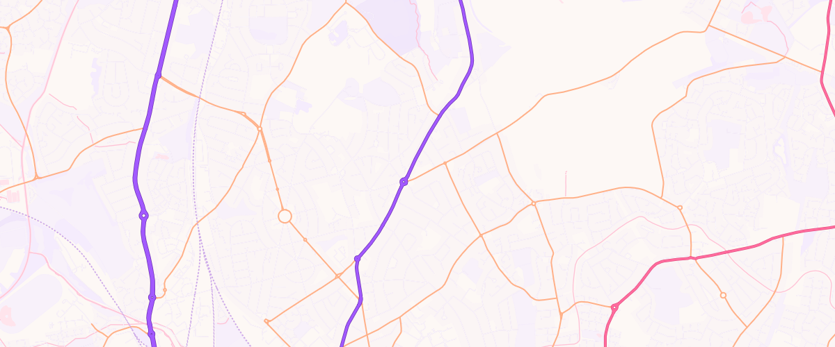 Map showing the location of Mfg Royal Oak