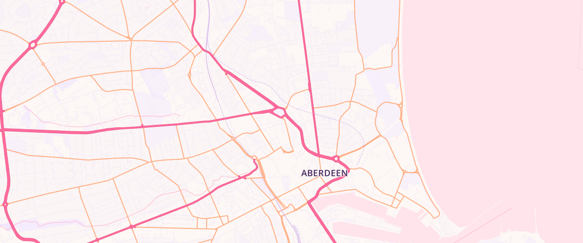 Map showing the location of Mfg Morrisons Aberdeen King