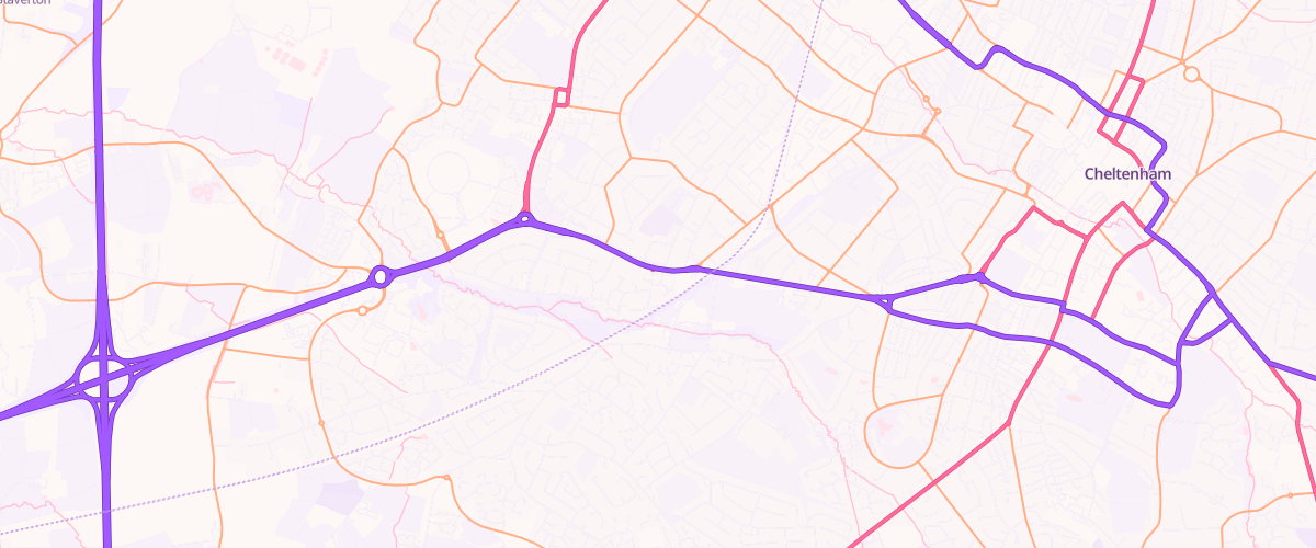 Map showing the location of Red Apple Sevice Station
