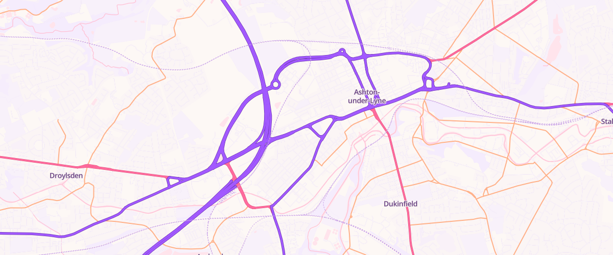 Map showing the location of Mfg Maynestone